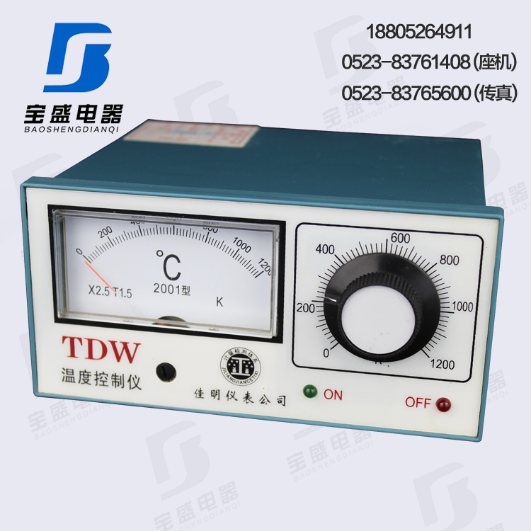 TDW 2001 2002 E K 系列指针式温度控制仪